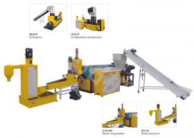 小型塑料回收造粒機
